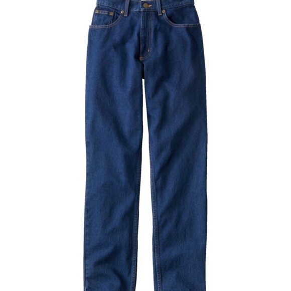 L.L.Bean Women's Ultra High-Rise Relaxed Tapered-Leg Double L Jeans - Picture 8 of 8